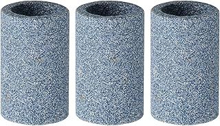 3pcs Dart Sharpener,Round Mdart Tip Sharpener, Sand and Stone Dart Burr Removal Tool