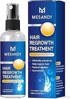 Hair growth Spray for Women and Men: Anti Hair Loss Treatment for Hair Regrowth 2 Month Supply, Extra Strength Scalp Solution, Thicken Strengthen Longer Hair 100Ml