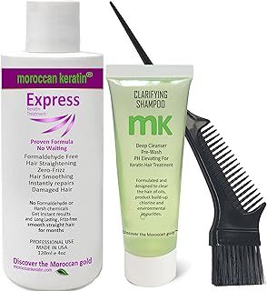 FORMALDEHYDE-FREE Most Effective Brazilian Keratin Hair Blowout Straightening Smoothing Hair Treatment