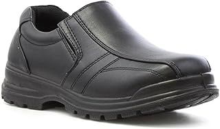 Trux Eric Boys Slip On Shoe in Black