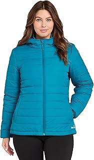 Peter Storm Women’s Blisco II Jacket with Hood & 2 Pockets, Insulated, Water-resistant & Lightweight Puffer Coat for Cold Weather & Winter, Walking, Hiking & Outdoor Recreation