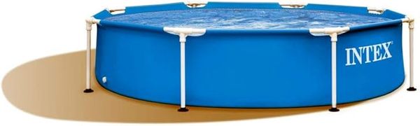 Intex 8 ft x 20-inch Metal Frame Pool