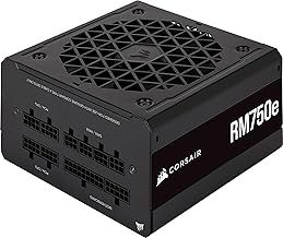 Corsair RM750e (2023) Fully Modular Low-Noise ATX Power Supply - ATX 3.0 & PCIe 5.0 Compliant - 105°C-Rated Capacitors - 80 PLUS Gold Efficiency - Modern Standby Support - Black