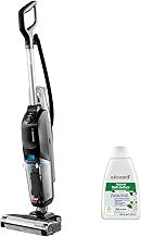 BISSELL CrossWave HF2, Wet and Dry Vacuum Cleaner For Hard Floors, Vacuum & Mop In One Go​, Two Tanks Clean/Dirty Water, Corded Upright Vacuum Cleaners, Lightweight & Easy to Carry, 340 W, 3845E