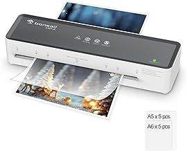 A4 Laminator Machine with 10 Laminating Sheets – 80-100mic Compatible, Compact & Portable Design, ABS Jam Release for Smooth Operation, Perfect for Home & Office Use (L421-A)