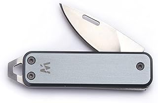 Pocket Knife, 1.75" Survival Stainless Steel Folding Knives UK Legal Sprint Cactus Green Finish, Stylish High Performance, Non Locking EDC Blade, Portable for Camping Hiking