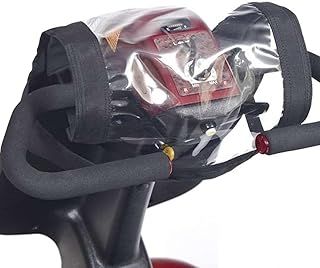 LTG Mobility Scooter Control Panel Tiller Cover Universal Waterproof Protective (Black)