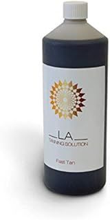 LA Spray Tanning Solution LA Fast Tan- 1 Litre (Wash Off After 2 Hours!)