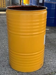 Open Top Planter Barrel 205L 45 Gallon Steel Drum Container for Garden Trees or Feed Bin