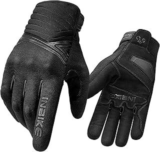 INBIKE Winter Motorcycle Gloves Mens Waterproof Warm Motorbike for Men Hard Knuckle Protection