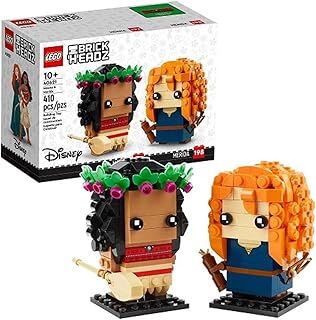 LEGO Brickheadz Disney Moana #197 and Merida #198 Set 40621