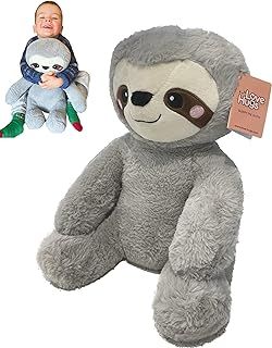 1.5kg Weighted Teddy Bear For Anxiety, Comfort, Stress Relief & Restful Sleep - Sloth Teddy Therapeutic Weighted Stuffed Animal Toy
