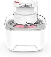 Cuisinart Solo Scoops Ice Cream Maker | Homemade Gelato & Ice cream machine in 25 Mins | Sorbet Maker | Frozen Yogurt Maker | Compact, space saving | 475ml churning bowl | ICEM10