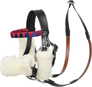 LeMieux Toy Pony Racing Bridle - Includes Orange Reins, Racing Snaffle, Removable Blinkers and Shadow Roll - Educational Toy - Suitable for Ages 3+