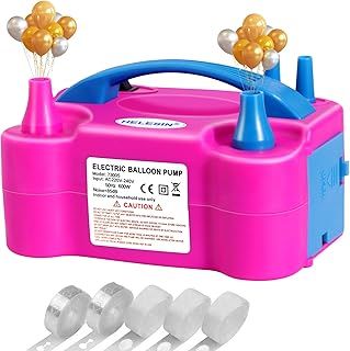 Electric Balloon Pump, 600W Professional Balloon Inflator with 5 Accessories, Balloon Machine with 2 Inflation Modes, Electric Air Pump for Balloons for Birthday, Weddings and Party Decoration