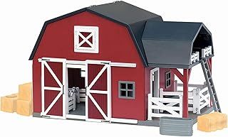 Terra By Battat Terra AN2101Z Battat – Wooden Animal Barn Farm Toys Playset for Kids 3+ (20 pc),Multicolor,19. 57 (L) x 13. 90 (W) x 13. 07 (H) inches
