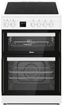 CEDC602W 600mm Double Oven Cooker with Ceramic Hob