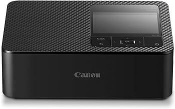 Canon SELPHY CP1500 Compact Photo Printer – Wireless Printing, Long-Lasting Prints, USB-C & SD Card Connectivity – Ideal for Scrapbooks & Photo Albums, Black GB