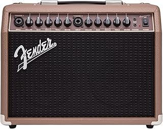 Fender Acoustasonic 40, Combo Guitar Amp, 40W, Suitable For Acoustic, Electric Guitar & Microphone, Brown/Black