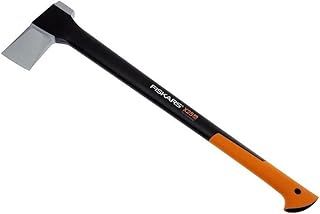 Fiskars Splitting Axe XL X25, 2.5 kg, incl. storage and carrying case, Length: 77 cm, Non-stick high Steel blade covering/fibreglass handle, Black/Orange, 1015643