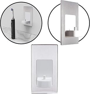 ProofVision in Wall Electric Toothbrush Charger Brushed Steel Finish