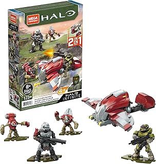 Mega Construx 900 GVP42 EA Mega Bloks Halo Hijacked Ghost Small Vehicle, red