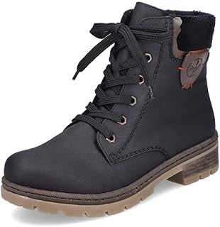 Rieker Women Ankle Boots Y7418, Ladies Lace-up Ankle Boot