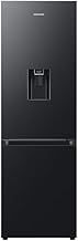 Samsung Series 6 Fridge Freezer, Features AI Energy Mode and SpaceMax™ Technology, Ice Dispenser, Black, Model: RB34C632EBN