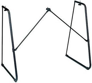 Yamaha L-2C Keyboard Stand, Foldable and Practical Instrument Stand with a Sturdy Design, in Black