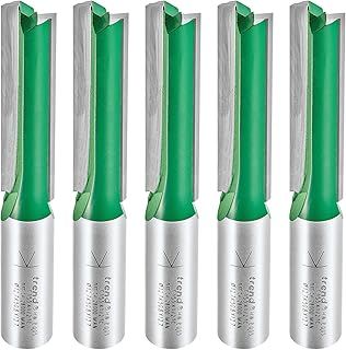 Trend CraftPro Kitchen Fitter Worktop Router Cutter Bit, 1/2 Inch Shank, 12.7mm Cut Diameter & 50mm Cut Length, Pack of 5, Tungsten Carbide Tipped, CR/KFP/5