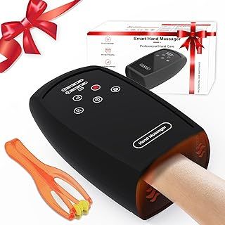 Hand Massager with Compression & Heating,Personalised Birthday Gifts for Women,Grandma Gifts for Women Men Mom