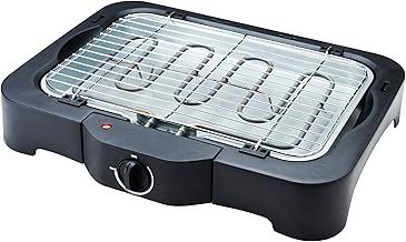 Quest 35899 Electric BBQ Grill/Indoor Grill with Minimal Smoke/Adjustable Thermostat Control/Cool Touch Control Panel / 2300W Power