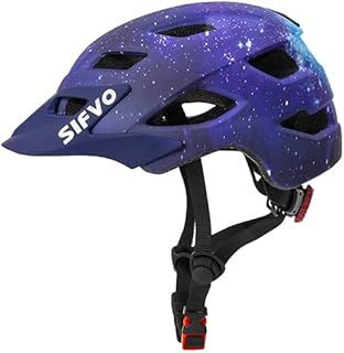 Kids Helmet, SIFVO Kids Bike Helmet Boys and Girls Bike Helmets with Cool Visor Helmet for Kid 5-14, Kid Bike Helmets Youth Bike Helmet Adjustable & Lightweight 55-57cm