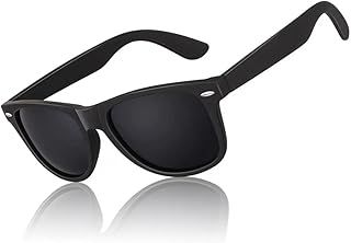 LINVO Polarised Sunglasses for Men Women UV Protection Shades 80's Retro Style Design Driving Cycling Sports Fishing Travel Sun glasses