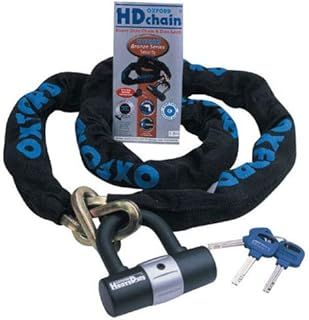 Oxford HD 2.0m Chain Lock Sold Secure Motorcycle Chain Lock Motorbike Scooter Best Security Theft Protection