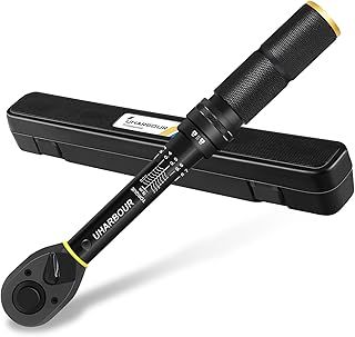 Torque Wrench 1/4, 1-15 Nm Bike Torque Wrench, 0.1 Nm Micro Adjustment with Lock, ±3% Error Accuracy Torque Wrench Dual Direction with 72 Teeth
