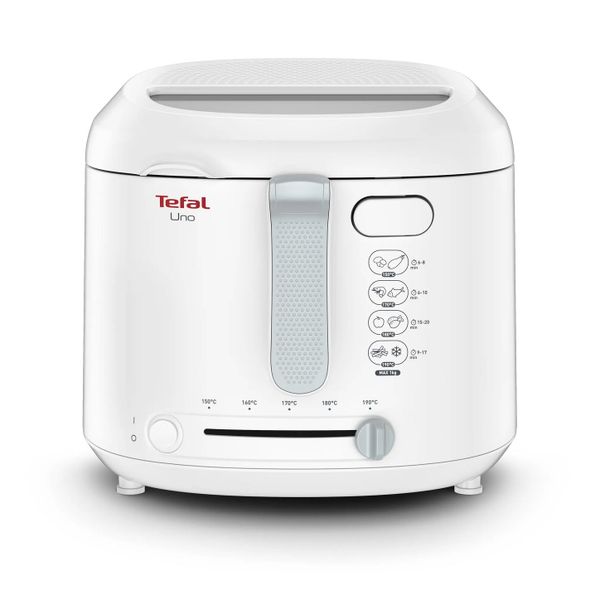 Tefal Uno FF2031 Single Deep Fryer White