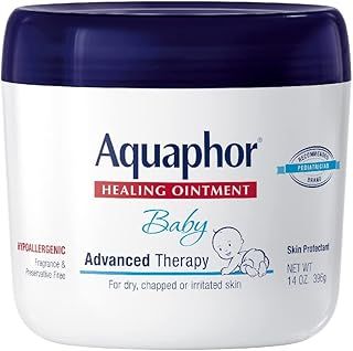 Aquaphor Baby Healing Ointment for Dry or Cracked Skin, Jar - 14 Oz