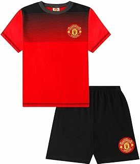 Manchester United Football Club Mens Short Pyjama Set