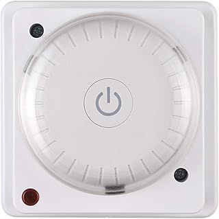 HBN WiFi Smart Wall Timer Switch, Compatible with Alexa and Google Assistant, No Hub Required, APP Remote Control, Control Your Devices from Anywhere 16 amp 3680 watts (1 Pack)