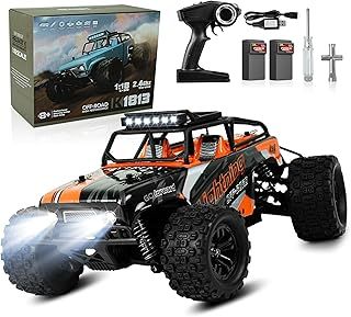 JOYTREKY Remote Control Cars 1:18 Scale High Speed RC Car 40KM/H 4WD Off-Road RC Cars For Adults 2.4GHz Gift for Boys Adults 2 Batteries Included
