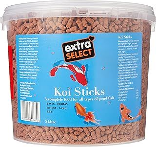 Extra Select Complete Koi Sticks Fish Food Tub, 5 Litre