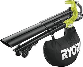 RYOBI - 18 Volt ONE+ cordless vacuum blower and shredder - Brushless - 201km/h - OBV18, Black