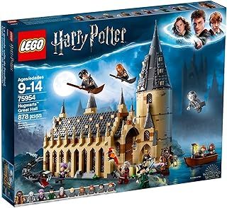 LEGO 75954 Harry Potter Hogwarts Great Hall Castle Toy, Gift Idea for Wizarding World Fan, Building Set for Kids