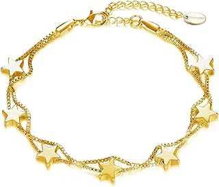 Philip Jones Gold Plated Star Bracelet