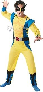 Rubie's Official Marvel Wolverine Classic Costume, Adult Superhero Fancy Dress