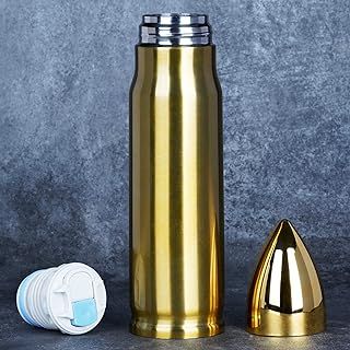 GROGIFE Gifts for Men Him Dad, Funny Gifts for Men, Gifts for Husband Boyfriend, Cool Water Flask, Stainless Steel Water Bottles Travel Tumbler 500ml