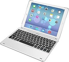 iPad 9.7-inch (iPad 6, 2018 / iPad 5, 2017) Keyboard, Arteck Ultra-Thin Bluetooth Keyboard with Folio Full Protection Case for Apple iPad 9.7 iPad 6, 5 and iPad Air 1 with 130 Degree Swivel Rotating