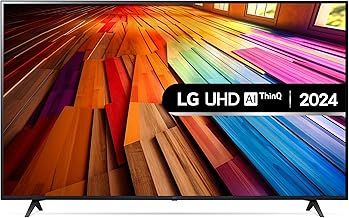 LG 65UT80006LA 65-Inch 4K UHD Smart TV, (α5 AI Processor Gen7, Freeview Play and Amazon Alexa, 60Hz), Ashed Blue [Model 2024]