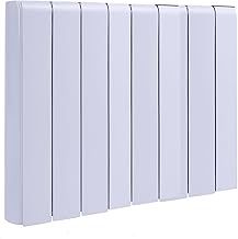 2000W Electric Radiator Wall Mounted Electric Heater Energy Efficient Ceramic Heater with WiFi & 7 Days/24H Timer and Thermostat,LCD Touch Screen,4 Smart Modes,Window Opening Detection,White